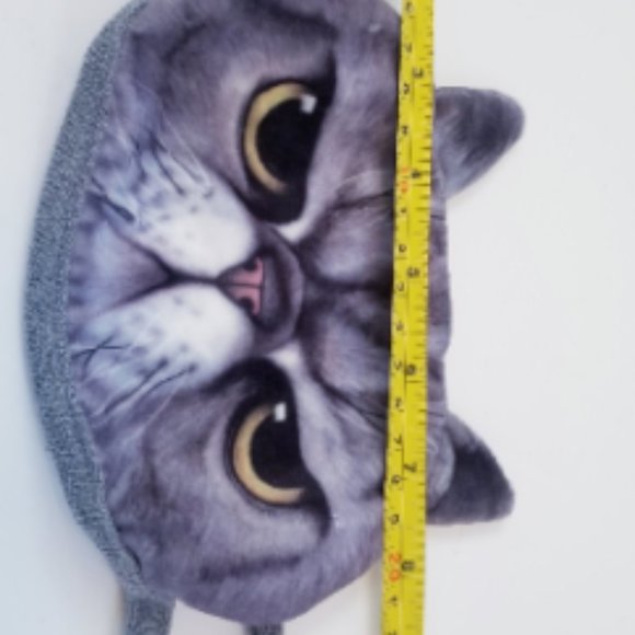 4 PACK cats FACE COVER Adult teen MASK Pick your KITTEN Cat pet 3D ears soft HK - Picture 4 of 7